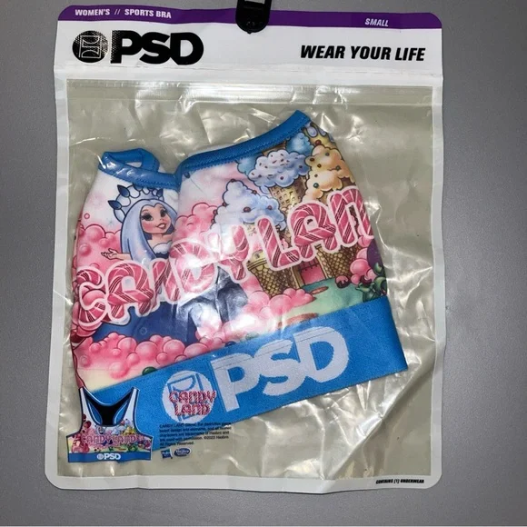 PSD Candy Land Sports Bra Women’s Size Small New In Package - Picture 5 of 8